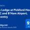 The Lodge at Pickford House NEC and BHam Airport, Coventry