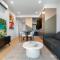 The Skyline - 68F Luxury Sky Home 2bed 1bath opposite Southern Cross Station within Free Tram Zone