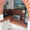 Mediterranean poolside garden cottage