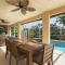 Saltwater electric & solar-heated pool home, with TV on lanai - Villa Addison