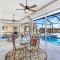 Spacious gulf-access heated-pool home with spa & boat lift - Villa Ashlyn