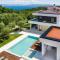 Luxurious Villa Laurea near Labin with Pool, Sauna & Sea View