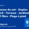 Douceur du soir - Duplex 45m2 - Terrasse - Jardinet - Wifi fibre - Plage à pied - Porticcio