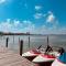 Laguna view and beach front cove at SALVIA CONDOMINIUMS - Cancún