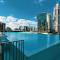 High Floor with Nice View! 2 Bedroom Exceptional Apartment Near Dubai Mall! Amazing Rooftop!