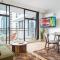 High Level 1BR Apartment 1 MIN to Beach
