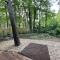Pipowagen de Pauw in de bossen van Belgisch Limburg nabij Maastricht