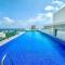Luxury Modern Rooms with Infinity pool & Gym