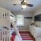 3rd-row beach cottage with ocean views, beach access, deck, & grill