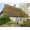 Comfortable thatched roof country house