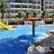 Raridade do Beach Park Living Pé na areia e vista mar - 阿奎拉兹