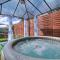 Ti kaz bourbon vanille - Vue montagne jacuzzi