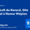 Le Loft du Renard, gîte cosy au coeur de la nature boisée à Namur Wépion, une parenthèse douce dans la vallée mosane