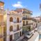 Terrace under Taormina just a few minutes walk to the free beach and downtown!