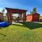 Ferienhaus Lilja mit Garten, Kamin und Pool