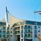 Apartment 12 - "Silbermöwe I" - Blickrichtung Yacht- und Binnenhafenoffenes Meer