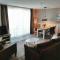 Apartment 38 "Skippers Topp", Apartmenthaus Hafenspitze,Blickrichtung InnenstadtBinnenhafen