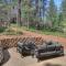 Great Cabin with AC Firepit Fireplace - Arnold