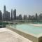 Silkhaus palm view 1BDR with private beach in Emaar Beachfront - Dubaj