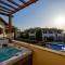 Junior Villa Zeus, hot tub and communal pool, Aphrodite Hills
