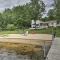 New Hampshire Home with Private Beach, Dock and Rafts!