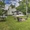New Hampshire Home with Private Beach, Dock and Rafts!