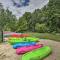New Hampshire Home with Private Beach, Dock and Rafts!