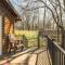 Riverfront Covington Cabin with Deck and Fire Pit!