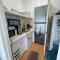 King bed studio seperate entry sauna pool garden view