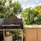 King bed studio seperate entry sauna pool garden view