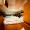 Sleep aboard a modern sailboat in Oeiras