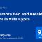 Chambre Bed and Breakfast dans la Villa Cypra