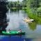 Chalet au bord de leau les Logis de lOumois