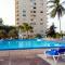 Beach-side condos at Turtle Beach Towers