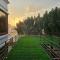 Anushthan Villa a private serviced villa for events and staycation with luxury views of garden and fountain pool in UAE