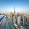 Sky Suite and Infinity Rooftop Pool, Dubais Ultimate View 1Br apartment in Paramount Hotel Midtown