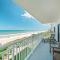Oceanfront corner views with wrap around balcony and complex pool - New Smyrna Beach
