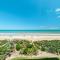 Oceanfront corner views with wrap around balcony and complex pool - New Smyrna Beach