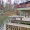 Lakefront Zirconia Home with Boathouse and Dock! - Zirconia
