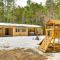Porch and 1-Acre Yard White Mountains Hideaway - Thornton