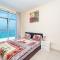 Full seaview luxury with gym,pool,jacuzzi,sauna,24x7 cafe,beach,restaurants,medical and more