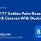 PG177 Golden Palm Resort 8 Berth Caravan With Decking - Chapel Saint Leonards
