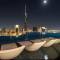 Stunning 62nd Floor Home with Burj View - Dubaj