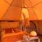 Witte Merel Glamping