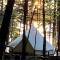 Island Glamping in a Pet-Friendly Bell Tent on an Island in Monmouth, Maine - Monmouth Island Glamping in a Pet-Friendly Bell Tent on an Island in Monmouth, Maine - Monmouth