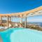 Minimalist Mediterranean Blue key Villa with Sea View & Infinity Heated Pool