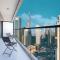 Infinity Pool & Burj Khalifa View l Luxe Paramount - 迪拜