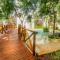 Tulum private jungle cool pool at Dk Tulum DK 500 mbps Wi-Fi 3 Bikes King Bed - 图卢姆