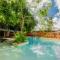 Tulum private jungle cool pool at Dk Tulum DK 500 mbps Wi-Fi 3 Bikes King Bed - 图卢姆
