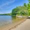 Panther Pond Cabin with 200 Ft Sand Beach and Dock!